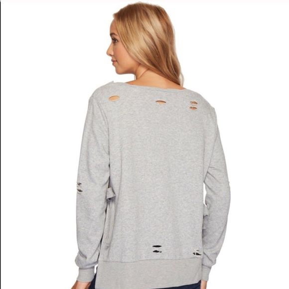 Romeo and Juliet Heather Gray Sweater - Picture 4 of 6